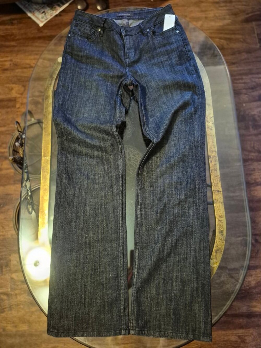 Straight Leg Jeans. Christopher Blue. Size 4.
